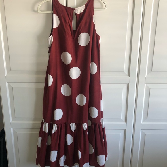 Anthropologie Polka Dot Maxi❗️ - Picture 4 of 11